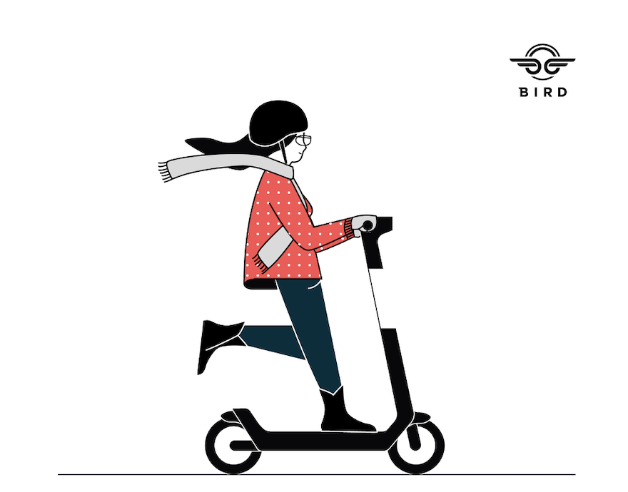 Winter riding tips from Bird